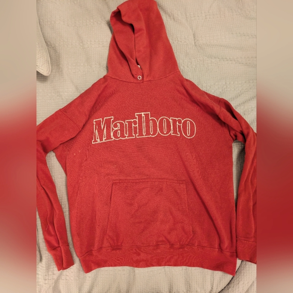 Vintage distressed size large Marlboro sweatshirt